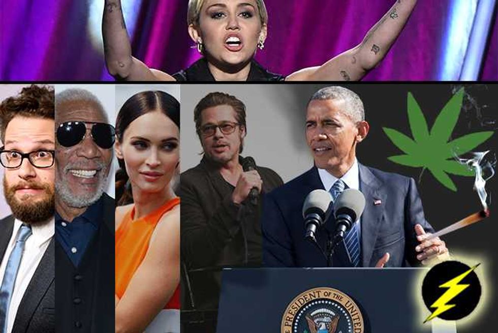 Hollywood 420—Morgan Freeman's Not The Only Surprising Celeb Weed Lover