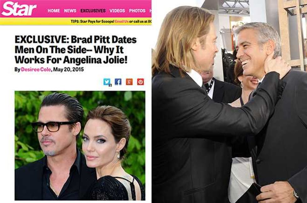 Brad Pitt And George Clooney?
