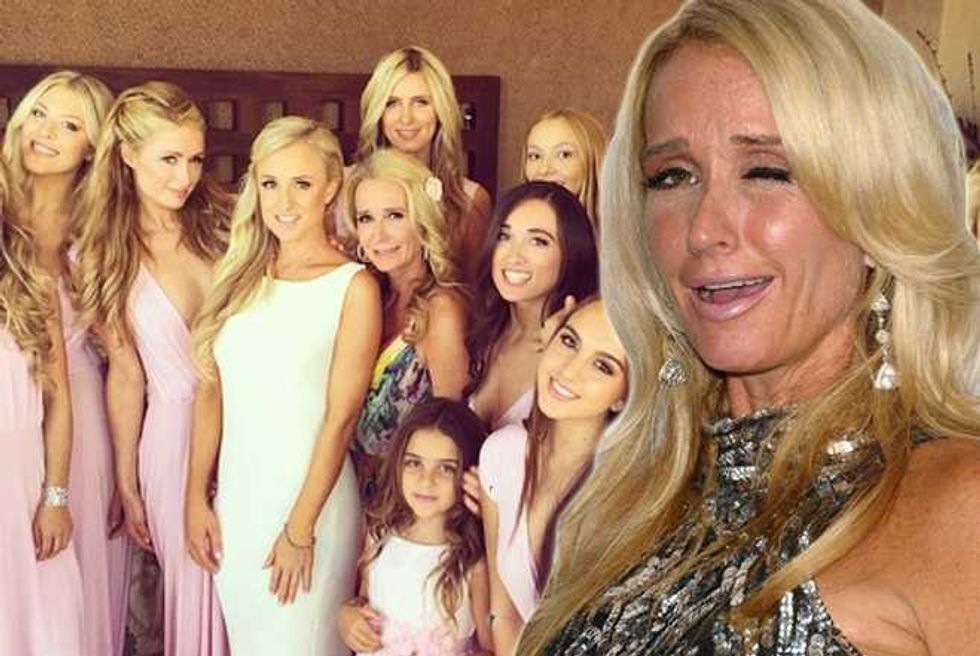 Kim Richards ‘Drunken Mess’ At Daughter’s Wedding—Sober Coach Quits