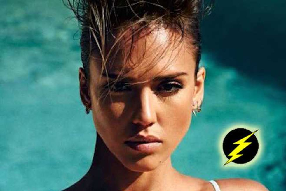 Jessica Alba Talks Workout Regime—Rocks Bikini Like A Supermodel