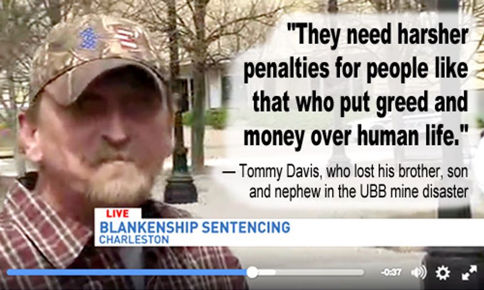 'King of Coal' Gets One Year in Prison for Deadly Mine Disaster That Killed 29