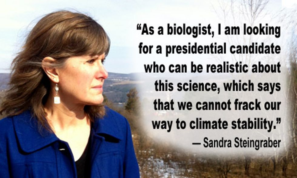 Climate Rally for Bernie Sanders Draws 1,000 Anti-Fracking Activists in Upstate New York