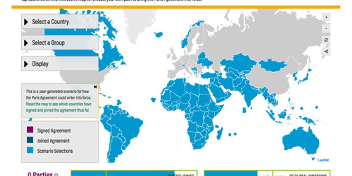 Interactive Map Sheds Light On Potential Impact Of Paris Climate Agreement Ecowatch