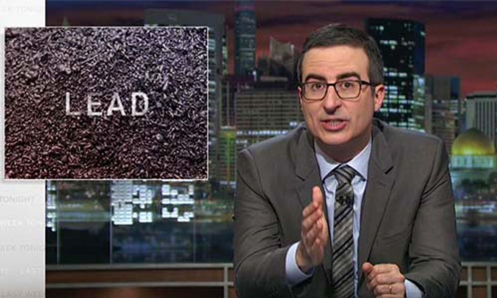 John Oliver Blasts GOPs for Failure to Address America's Lead Crisis