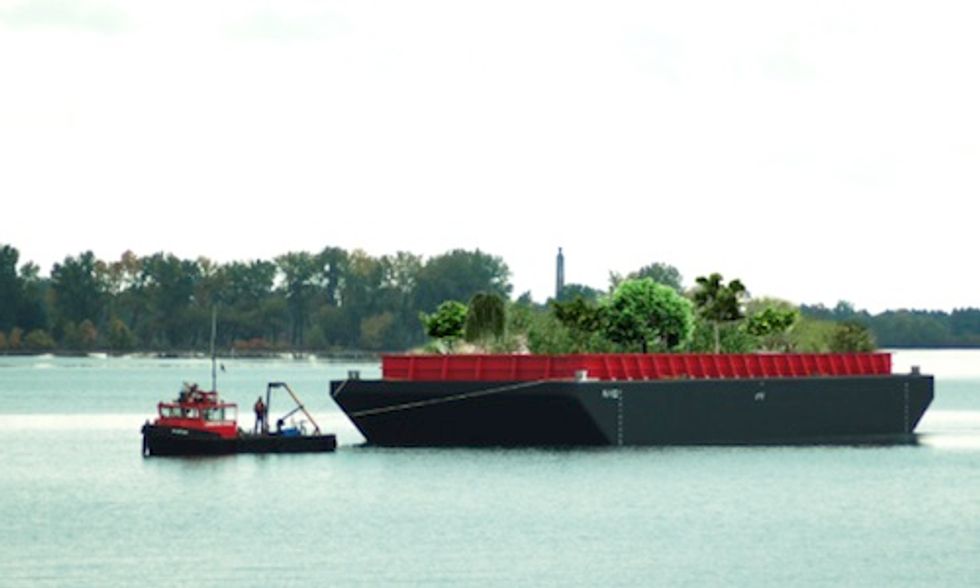 Floating Urban Garden Coming to New York City This Summer