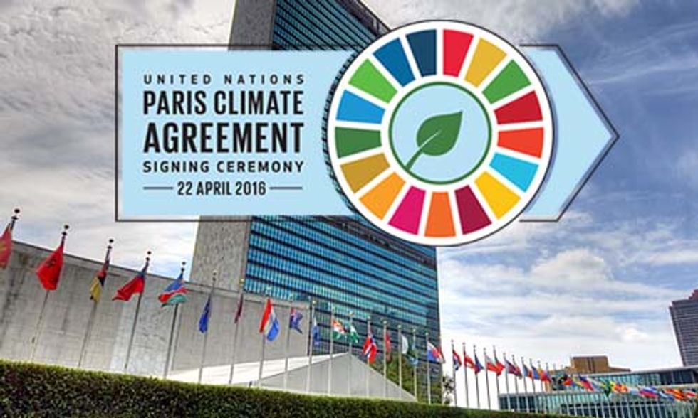 WATCH LIVE: Paris Climate Agreement Signing Ceremony