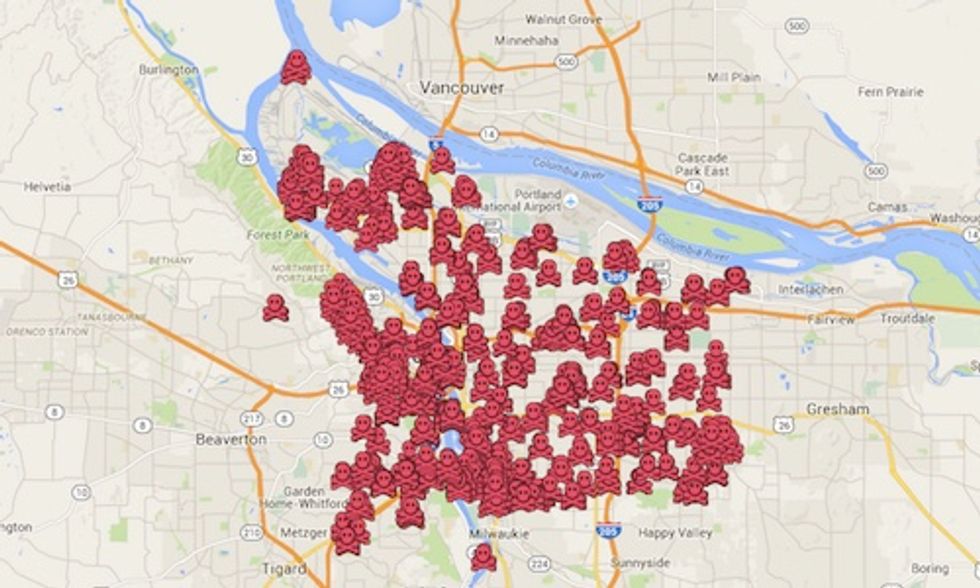 Interactive Maps Show Where Monsanto's Roundup Is Sprayed in San Francisco and Portland