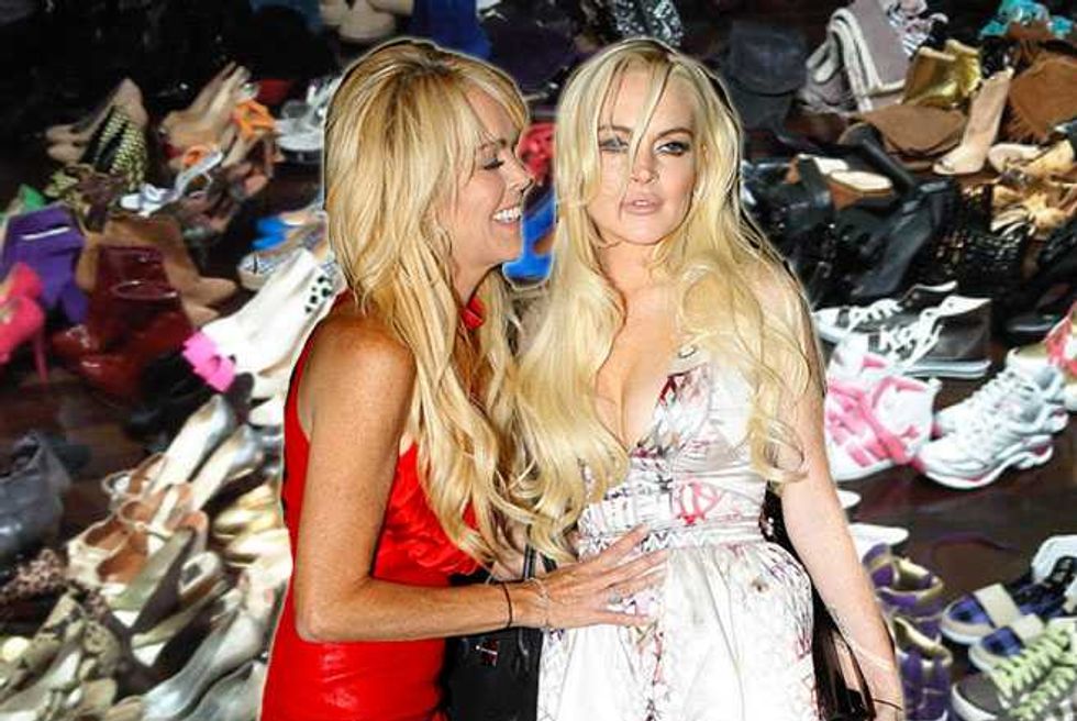 Lindsay Lohan's Mom Dina Is Selling Her Daughter's Stuff Online!