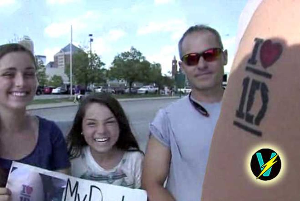 Dad Gets 1D Tattoo To Win Concert Tickets For Kids—Learns He’s Not Eligible For Contest