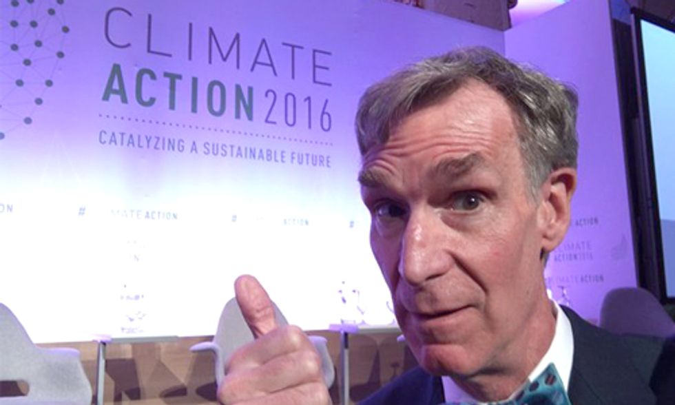 Bill Nye's Thoughts on Trump and Climate, Encourages Deniers to Leave the Dark Side