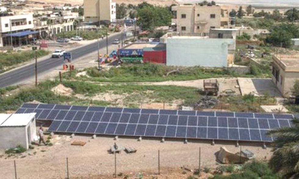 West Bank Solar Project Unites Muslims and Jews