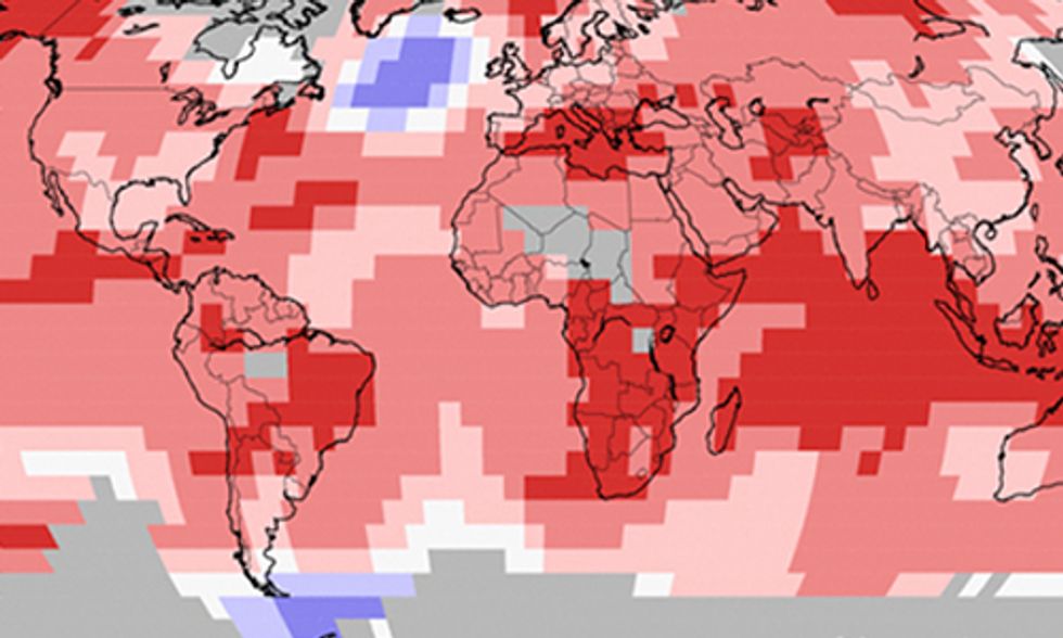Earth Sees Record Warming for 12 Straight Months