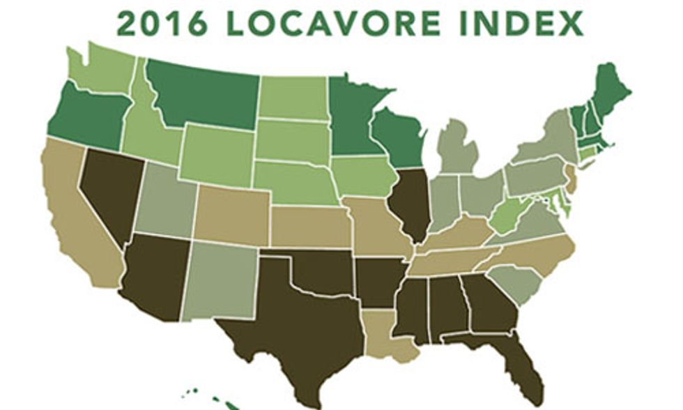Did Your State Make the Top 10 List for Its Commitment to Local Food?