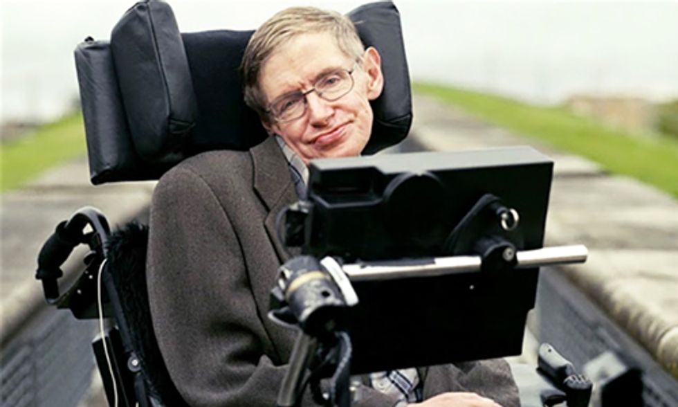 Stephen Hawking: One Thing Threatens Us More Than Donald Trump ... Climate Change