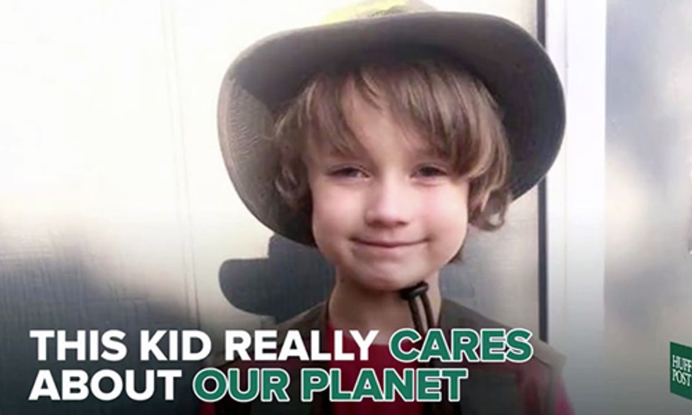 This 6-Year-Old Has a Message for People Who Are Rude to the Planet