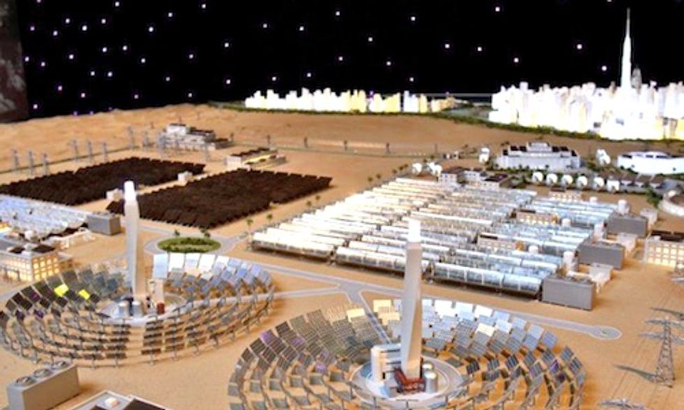 Dubai to Build World's Largest Concentrated Solar Power Plant