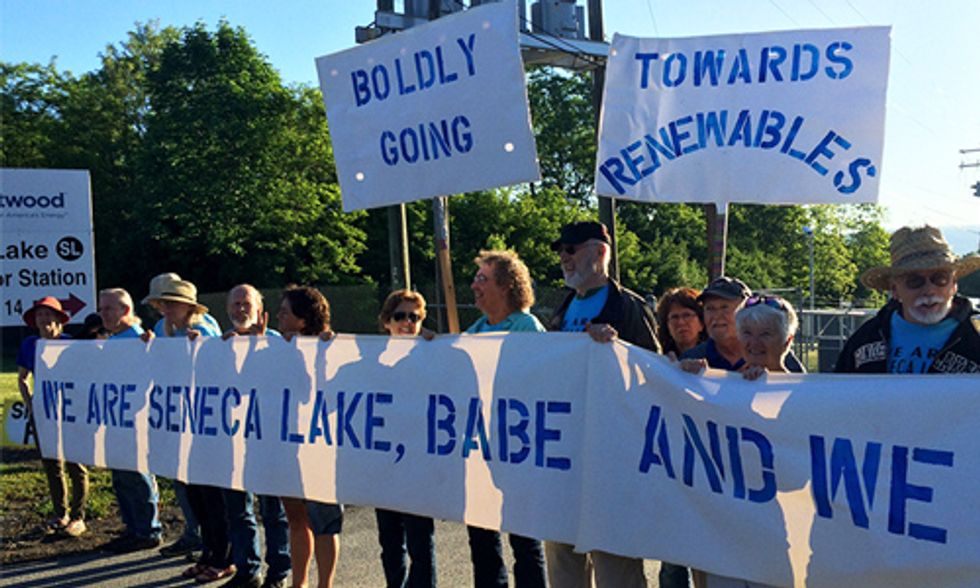 Star Trek Actors Arrested, Call on Gov. Cuomo to Boldly Go Beyond Fossil Fuels