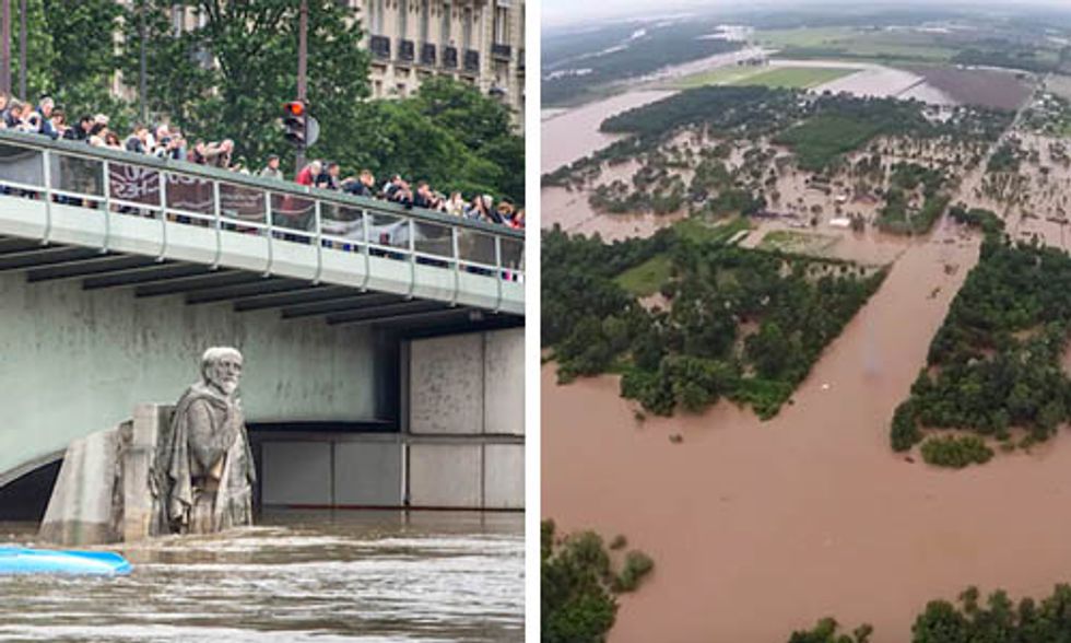 Flooding and Climate Change: French Acceptance, Texas Denial