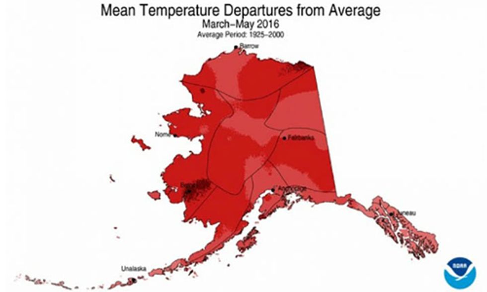 Alaska Is Having Hottest Year Since Records Began
