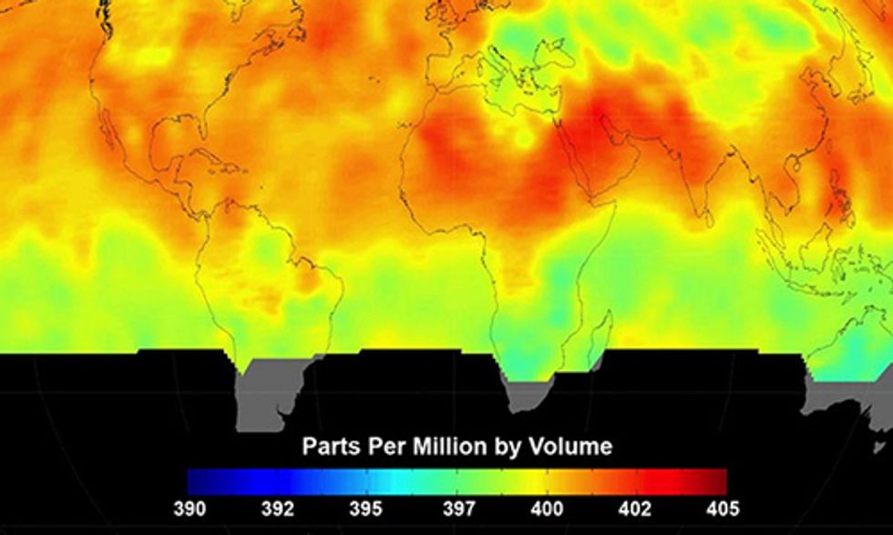 Carbon Dioxide Levels Set to Pass 400 ppm and Remain Above Symbolic Threshold Permanently