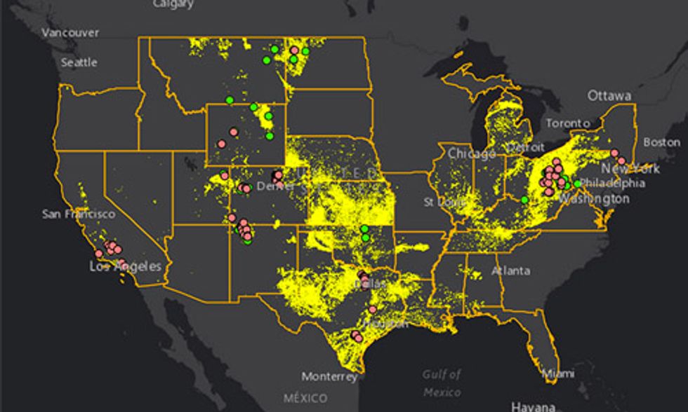 Interactive Map Shows Where Toxic Air Pollution From Oil and Gas ...