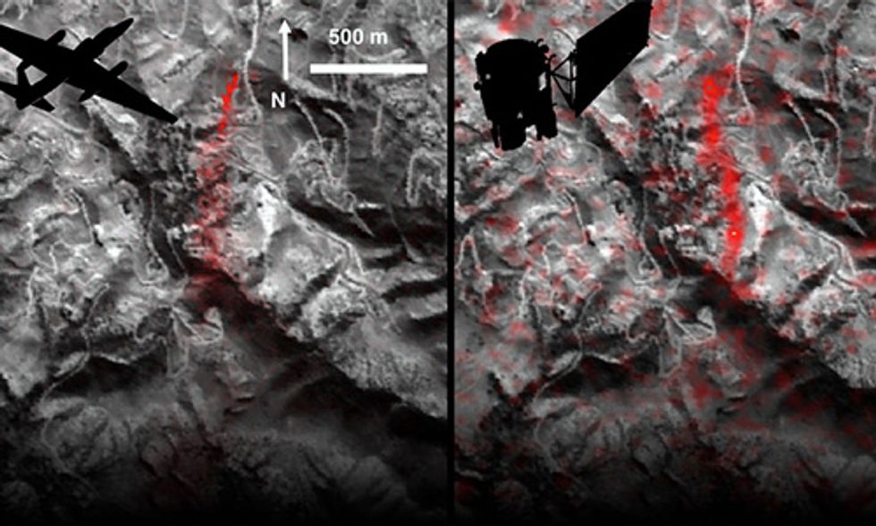 NASA: Porter Ranch Gas Leak Was So Big It Could Be Seen From Space