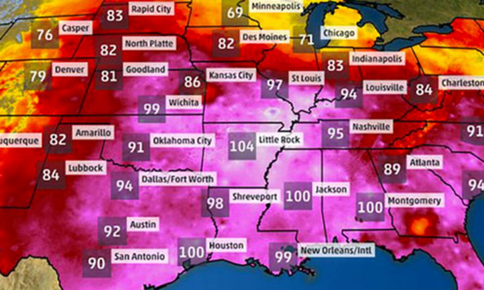 Extreme Heat to Sear Southwest, Plains: Phoenix Could Approach 120 Degrees