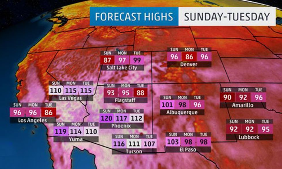 Record-Breaking Heat Wave Scorches Southwest