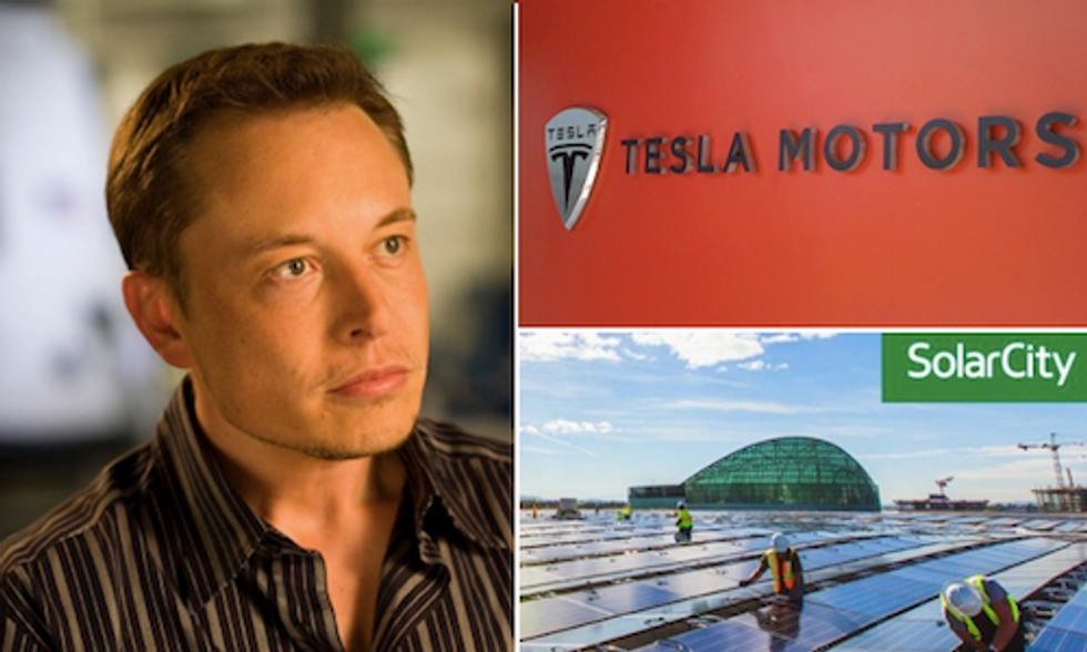 Tesla Makes $2.8 Billion Offer to Acquire SolarCity