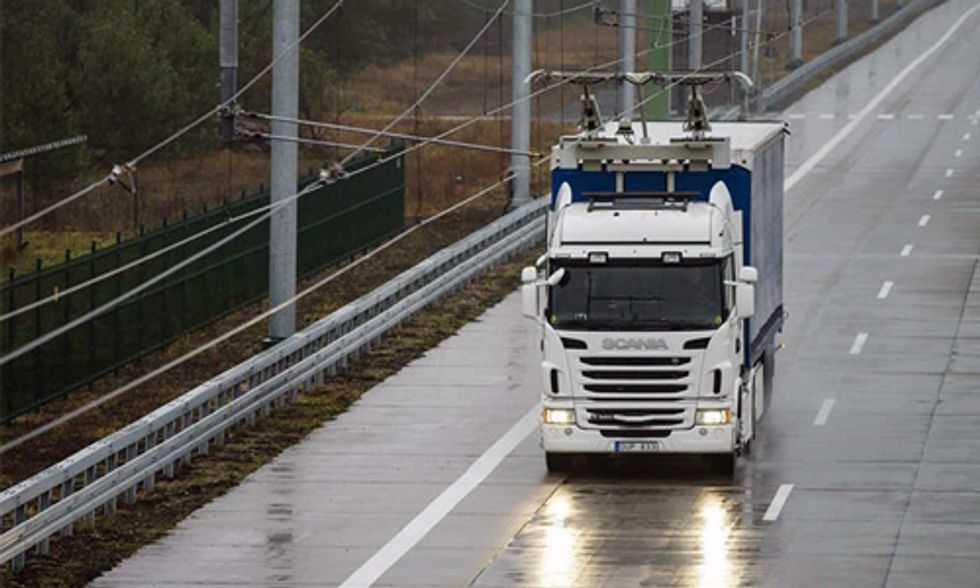 Sweden Opens World's First Electric Highway
