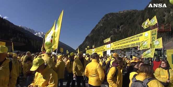 In 10.000 al Brennero per difendere il Made in Italy