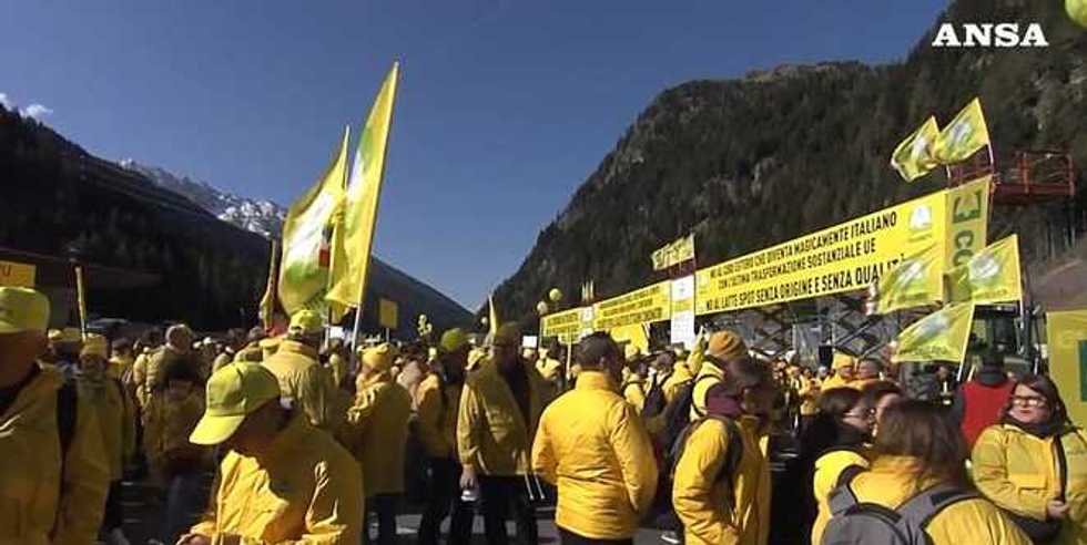 In 10.000 al Brennero per difendere il Made in Italy