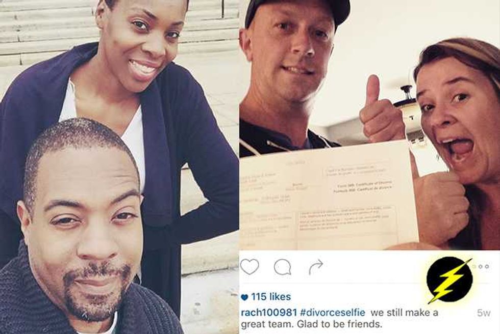 #DivorceSelfies Are A Thing