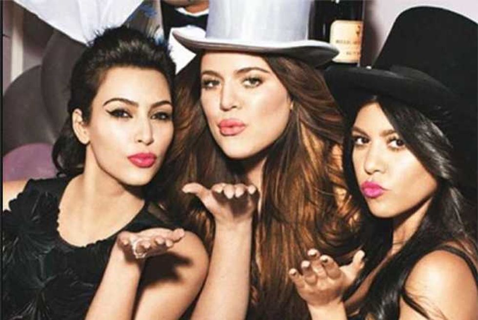 Kim And Khloe Kardashian Plot To Snag Kourtney Some Hot Revenge Tail