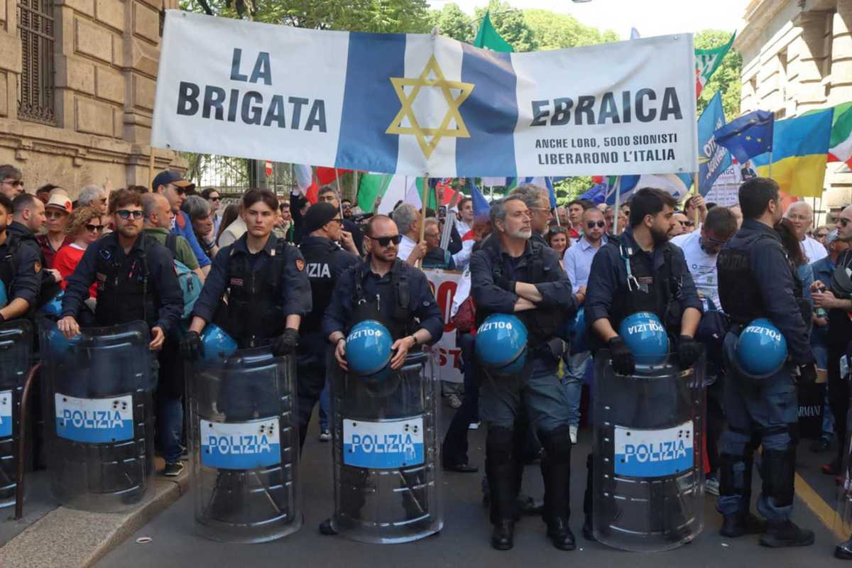 La Brigata ebraica: «L’Anpi è antisemita». Il Pd si spacca ancora e non sa con chi stare