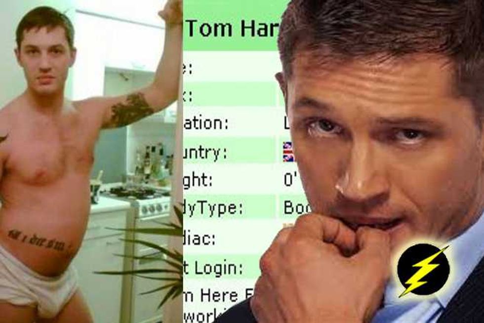 Tom Hardy Thinks He S An Adonis In Those Tighty Whitey Myspace Pics And So Do We Popdust