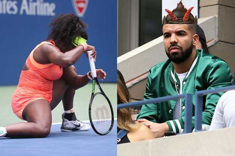 Serena Williams Loses Match And The Internet Blames Drake!