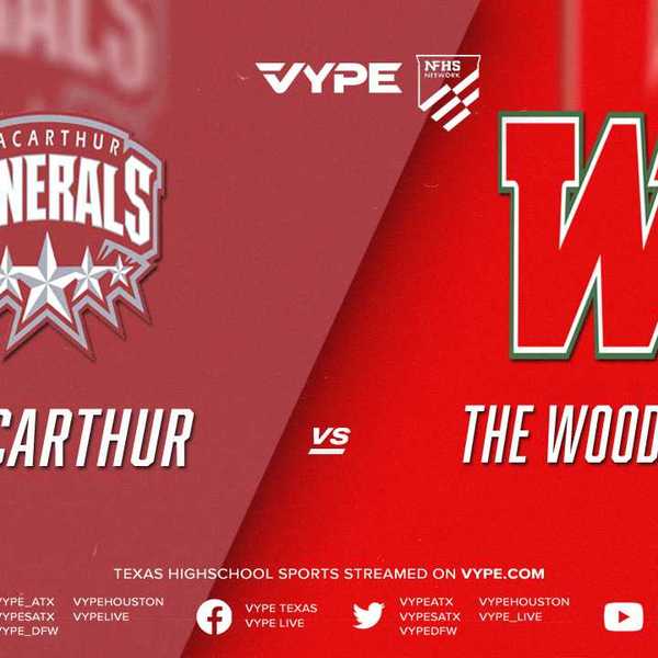 4:30PM & 7PM | NFHS – 6A D1 Baseball Bi-district Game 1 and 2: MacArthur vs. The Woodlands