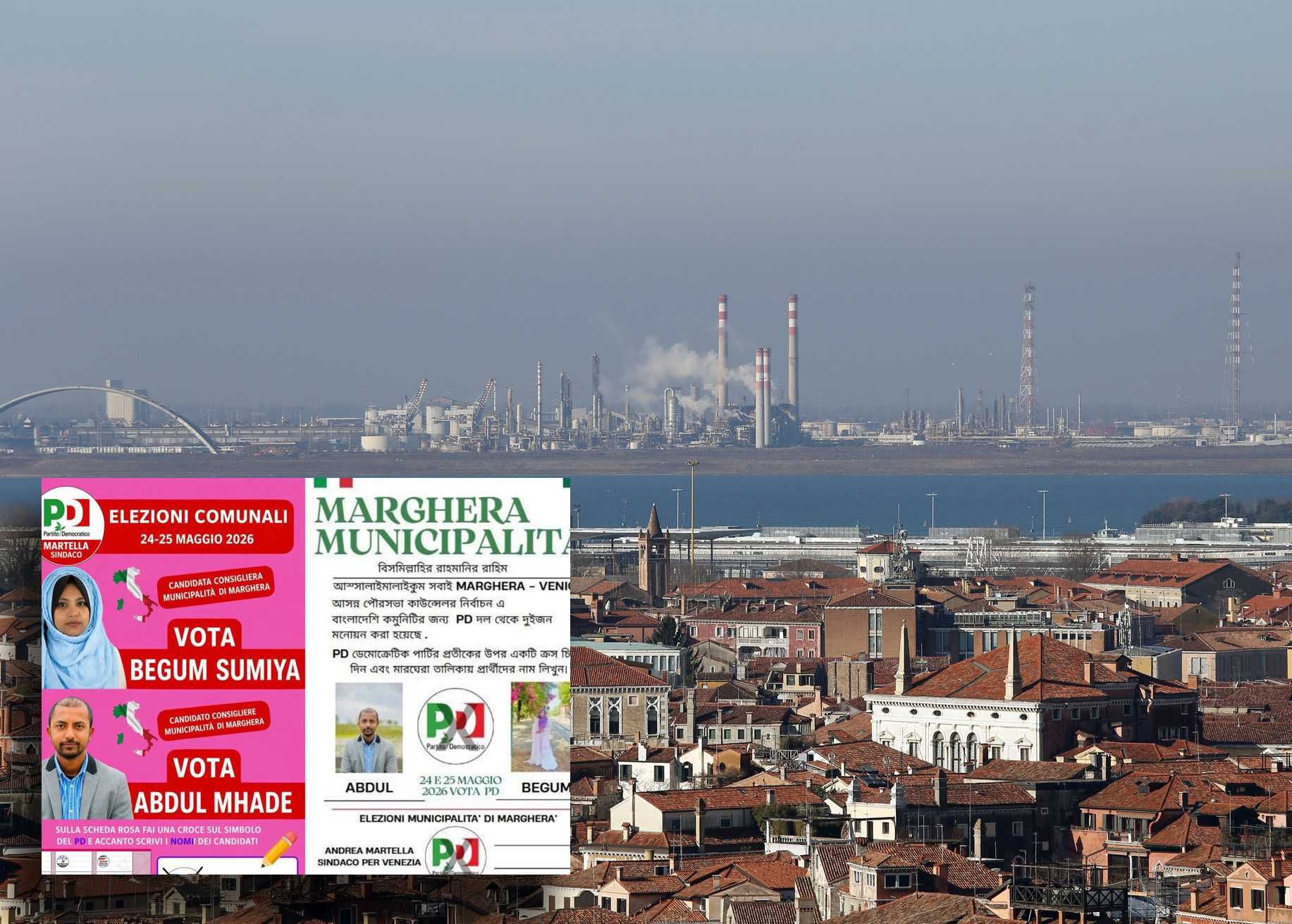 Pur di imporsi a Venezia, il Pd consegna la città ai bengalesi