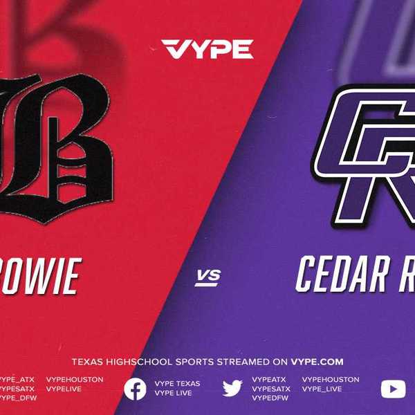 7PM - 6A D1 Bi-district Game 1: Bowie vs. Cedar Ridge