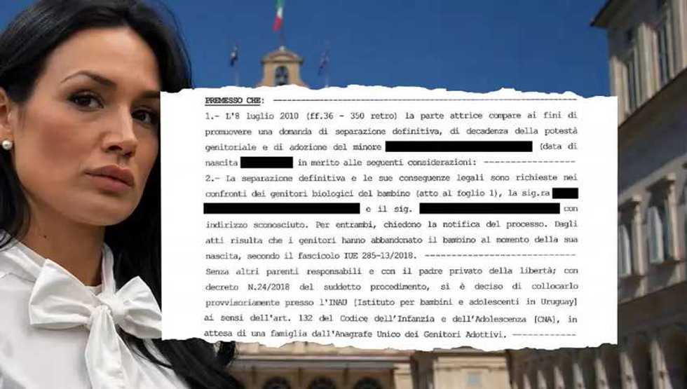 I genitori «naturali» del bimbo adottato lo hanno abbandonato e poi sono spariti