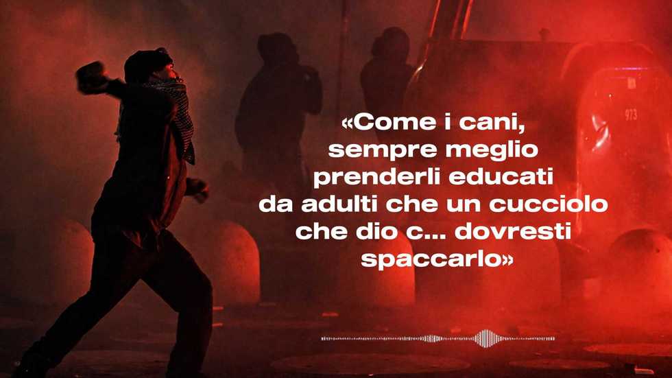Parla Askatasuna. Insulti ai «negretti». «Il 25 aprile? Una rottura di c...»