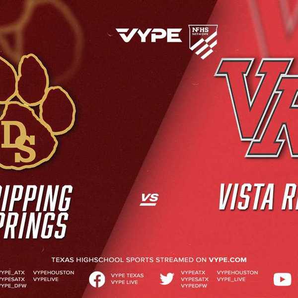 7:30PM | NFHS – 6A D2 Baseball Bi-district Game 2: Dripping Springs vs. Vista Ridge