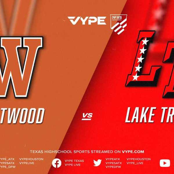 7PM | NFHS – 6A D1 Baseball Bi-district Game 2: Westwood vs. Lake Travis