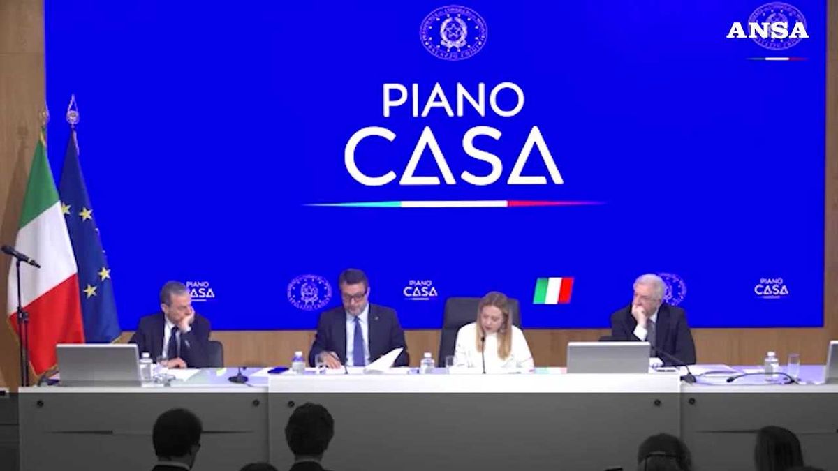 Meloni: «Con il Piano casa rigenerati 60.000 alloggi popolari»