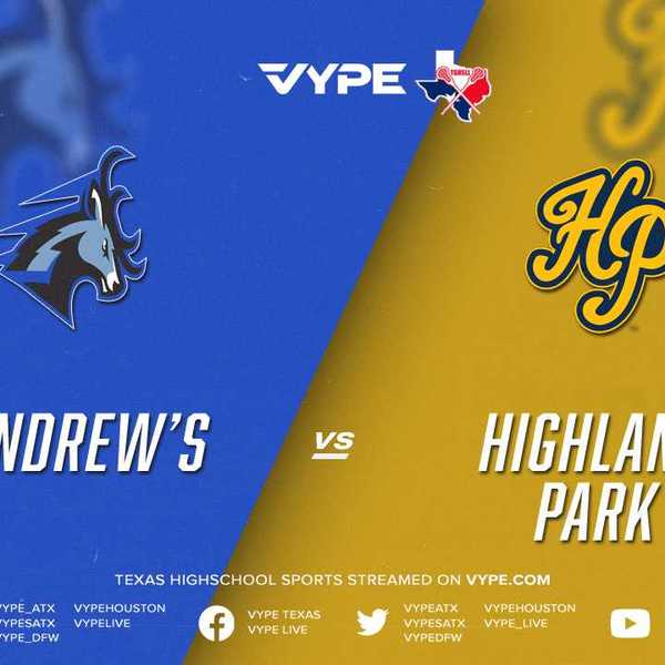 1PM - TGHSLL Super Regionals D1 Bracket C: St Andrews vs. Highland Park