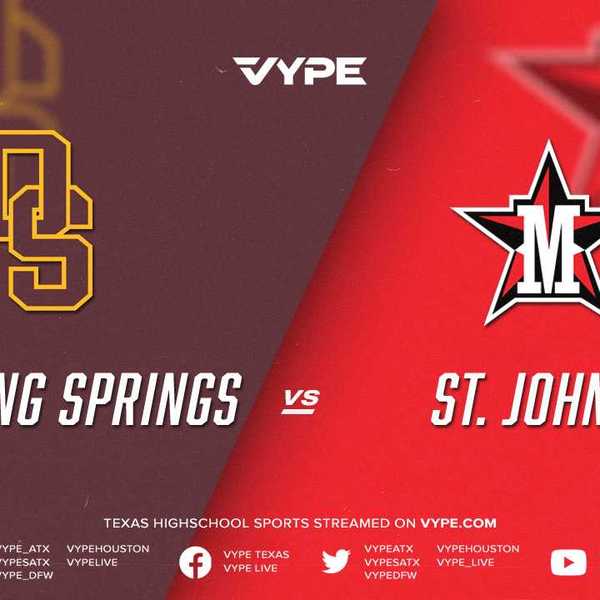 12PM - Boys Lacrosse: Dripping Springs vs. St. John's
