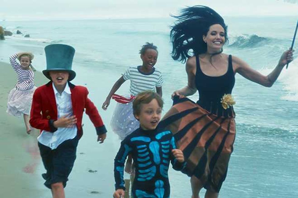 Angelina Jolie And Family— Privileged Gypsies Who Are Better Than You