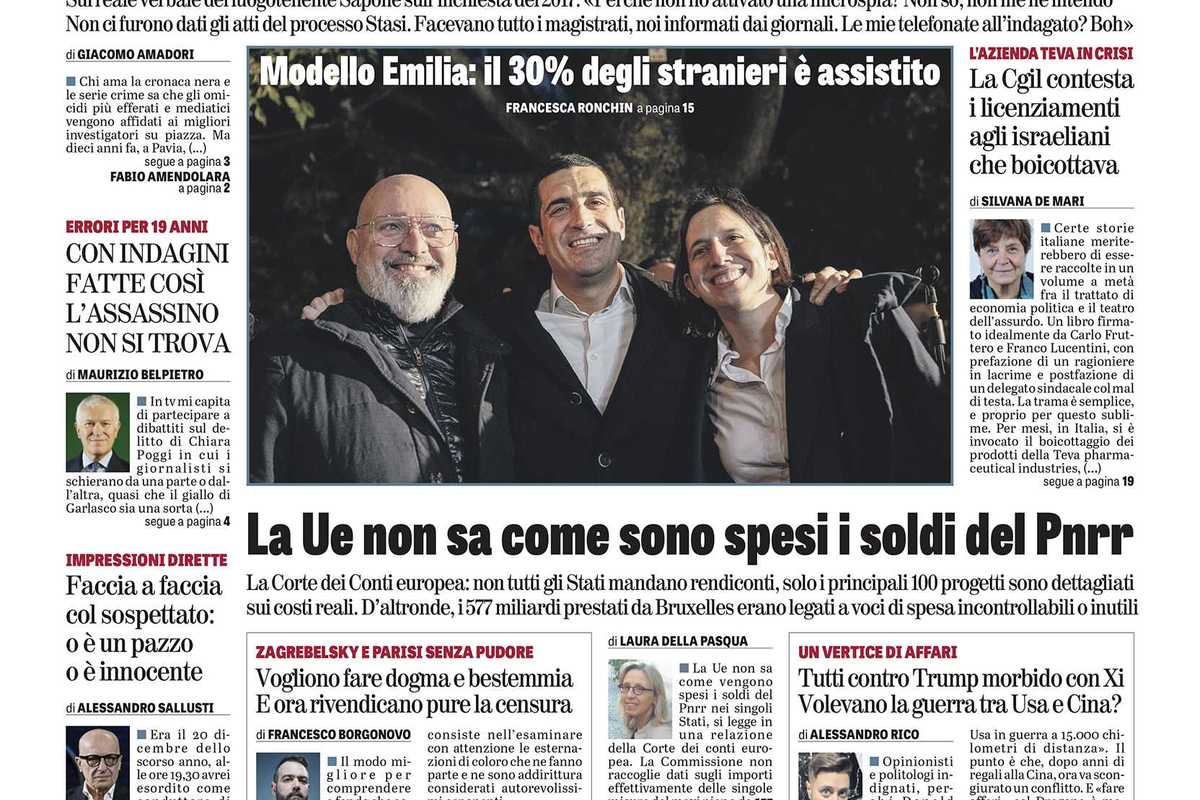 Oggi in edicola