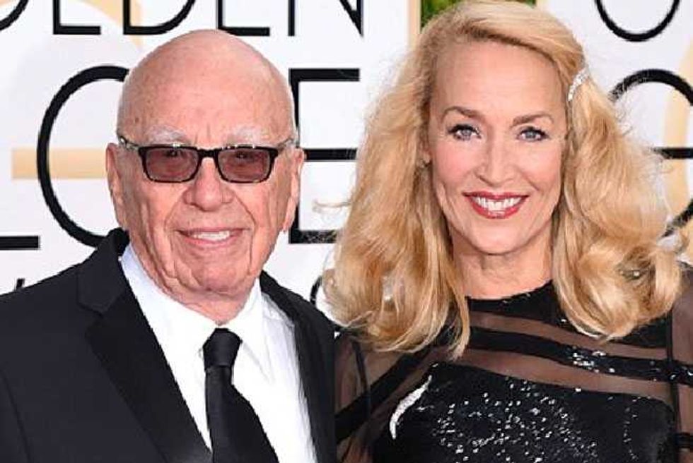 WTFF?!! Rupert Murdoch And Jerry Hall Are Engaged To Be Married